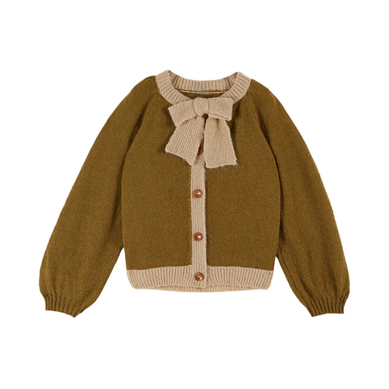 Girl's Garden Style Embroidered Sweaters and Pants Collection