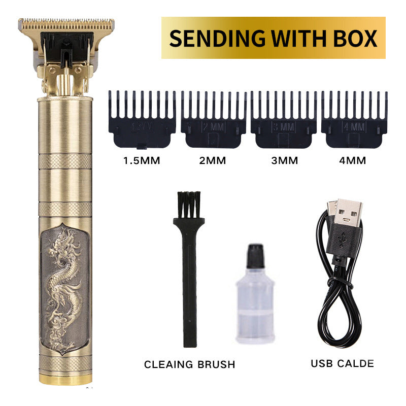 Professional Cordless Hair Clippers with LED Display