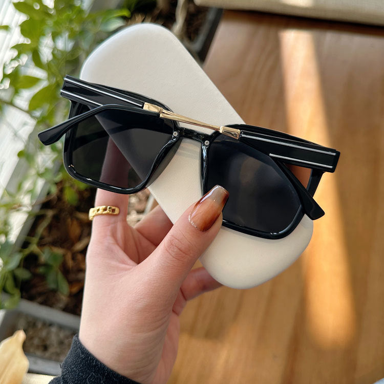 Oversized Square Sunglasses – Polarized