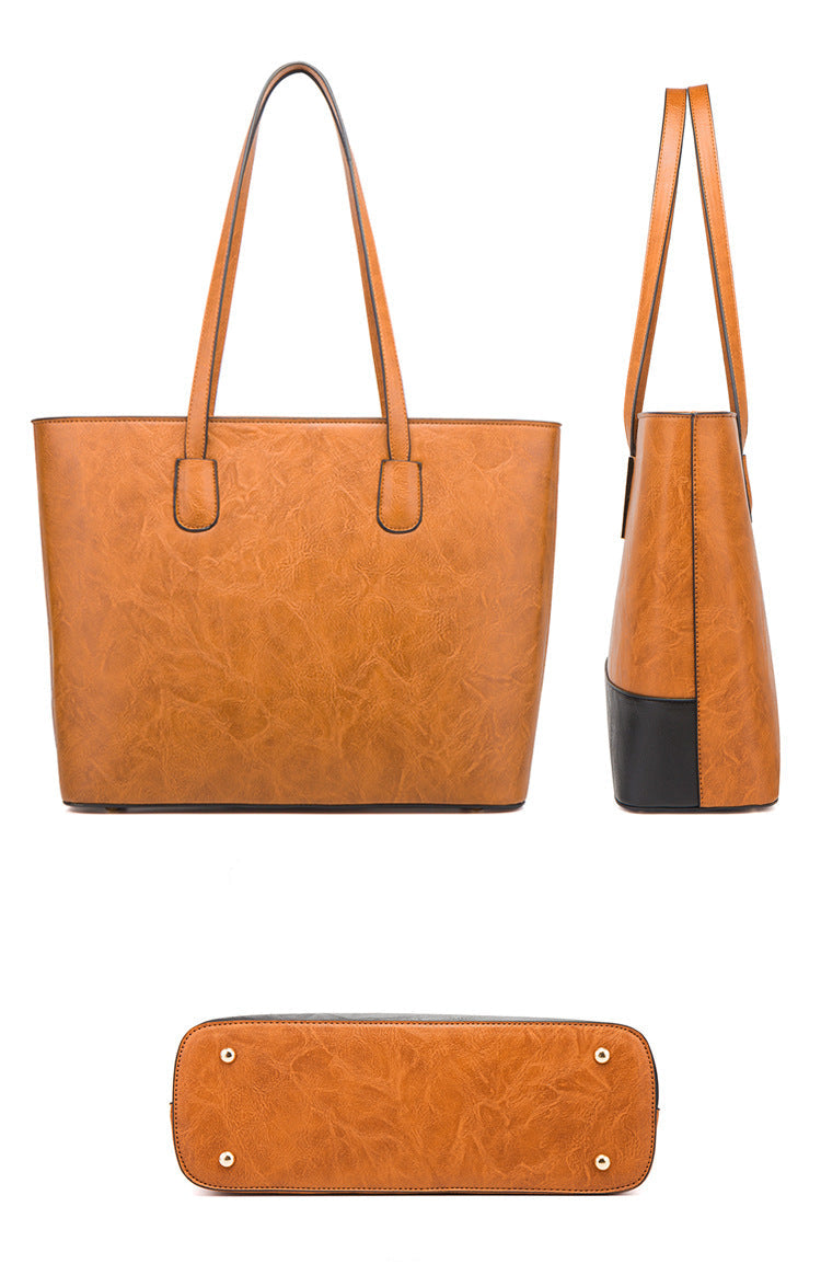 4-Piece PU Leather Handbag Set