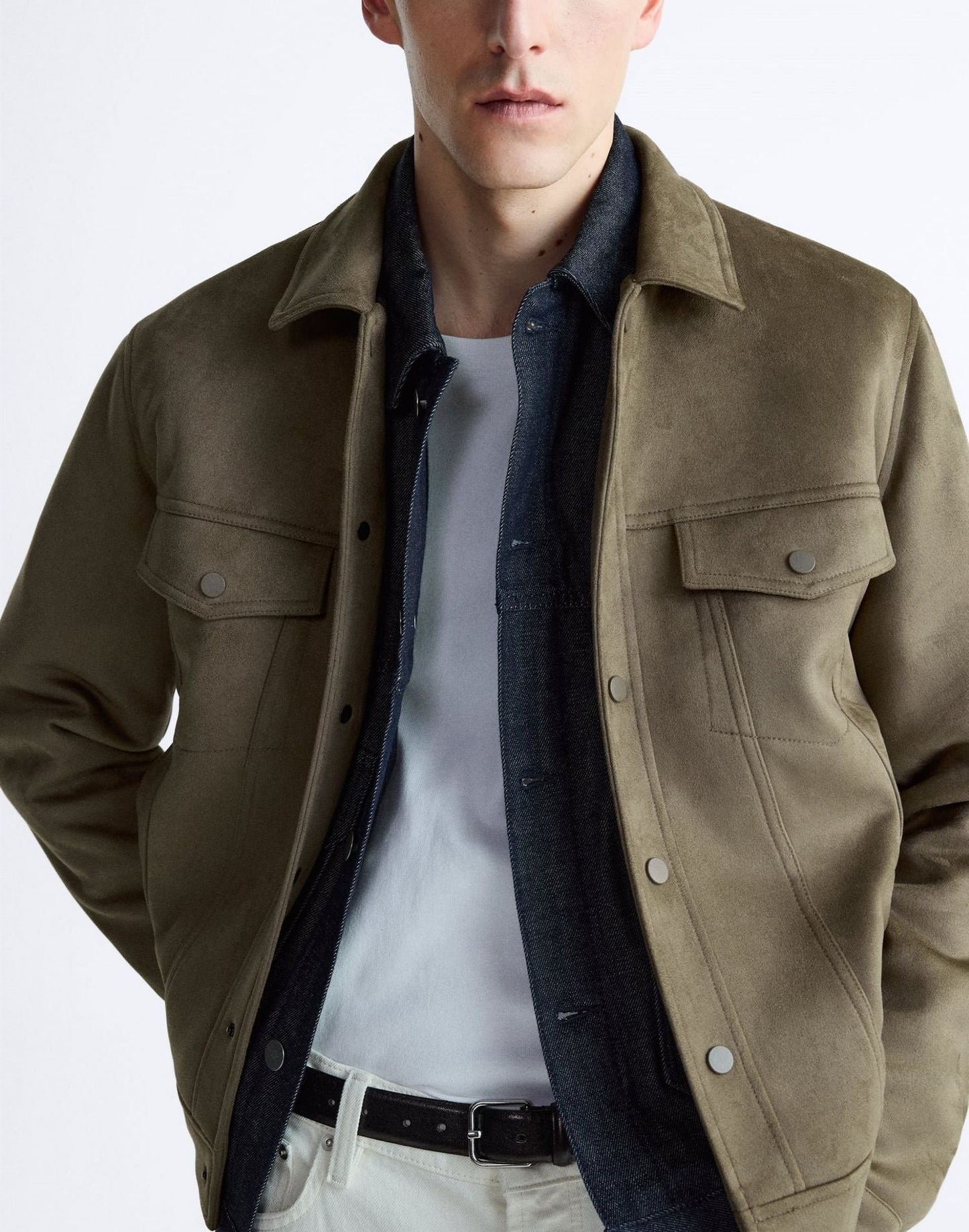 Casual Suede Jacket