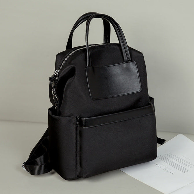 Oxford Travel Convertible Backpack Tote for Women