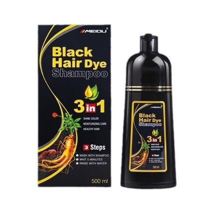 500ml Meidu Hair Dye Shampoo 3-in-1, for Dyeing, Shampooing and Conditioning