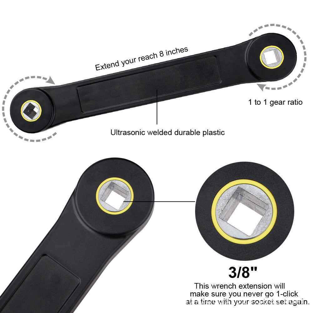 Universal Tight-Reach Extension Wrench – 1/4 and 3/8-inch