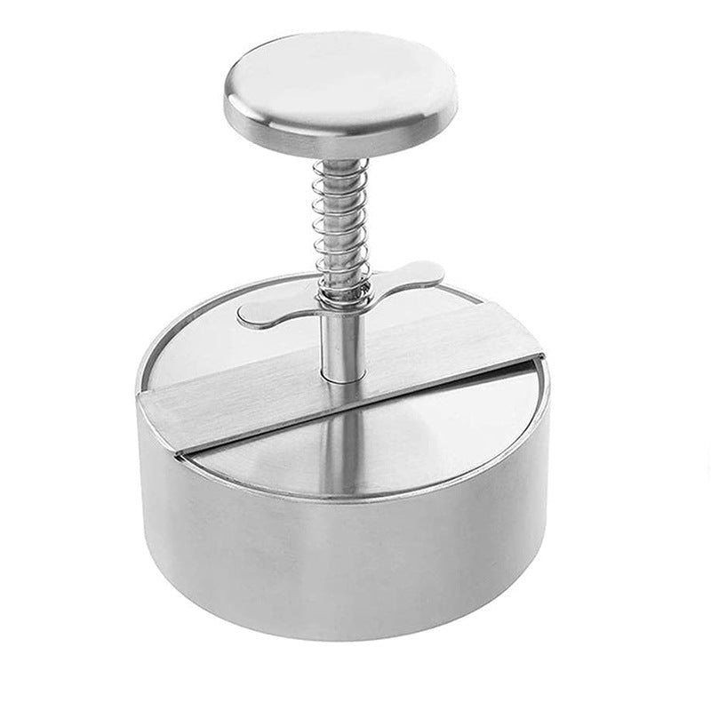 Stainless Steel Burger Meat Press