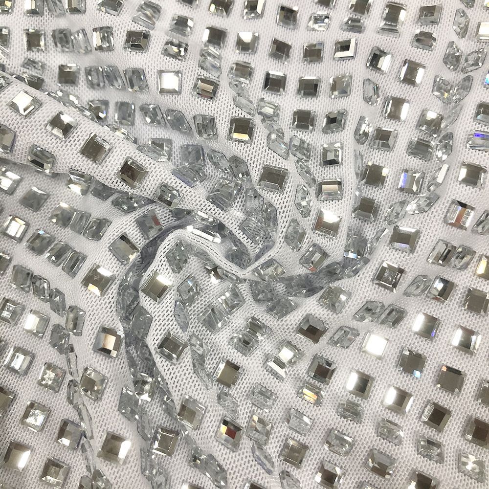 Sequined Front Slit Open Back Maxi Dress