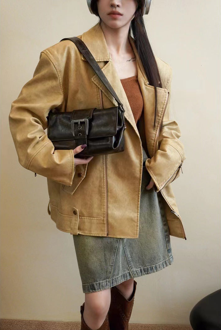 Retro Flap Shoulder Bag