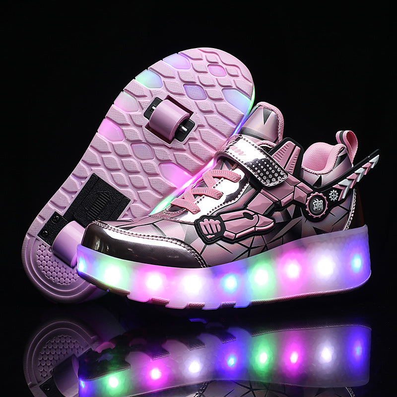 LED light-Up Roller Skate Shoes