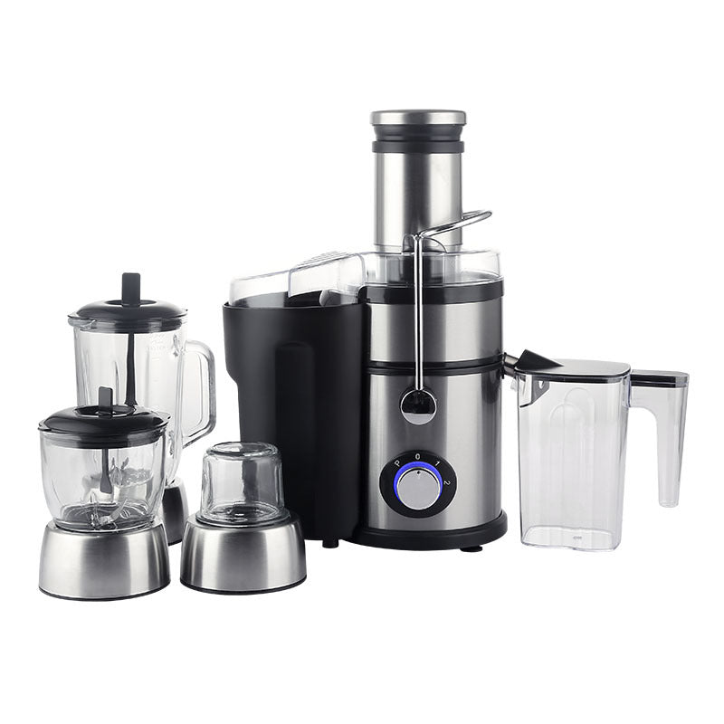 4-in-1 Multifunction Food Processor for Chopping, Grinding, Juicing