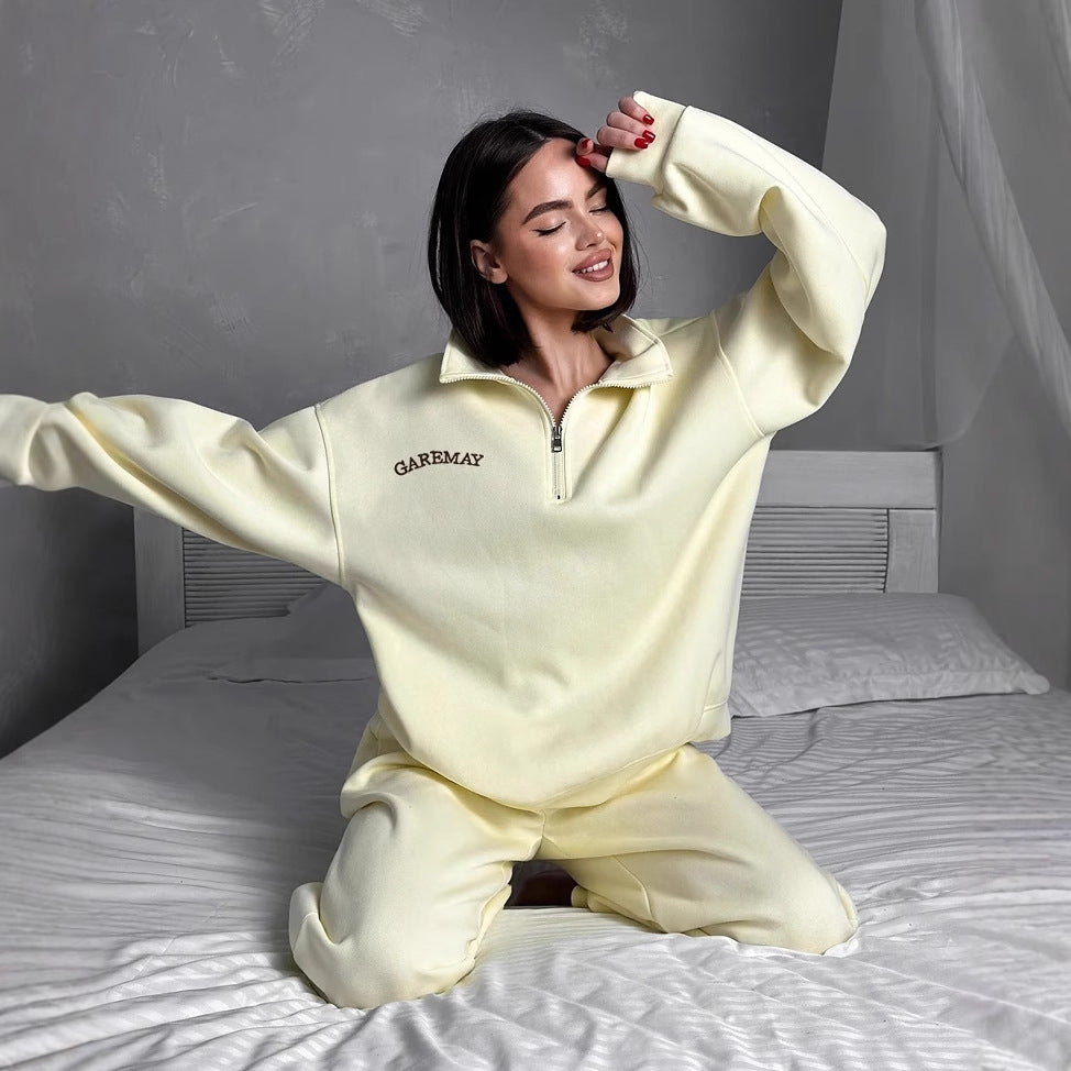 2-Piece Oversized Sweatshirt and Jogger Pants