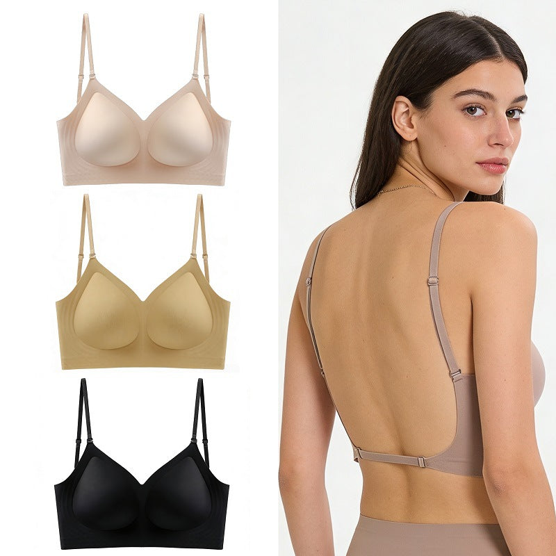 Seamless Low-Back Bralette