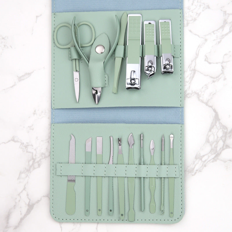16-Piece Nail Clipper and Manicure Set