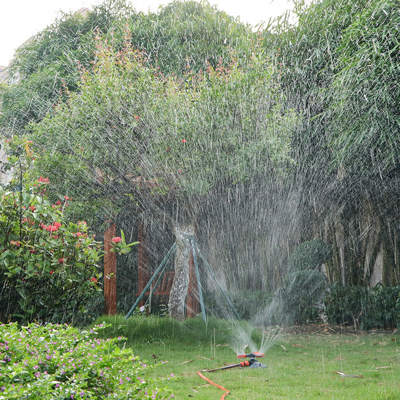 3-Arm 360° Rotating Garden Sprinkler
