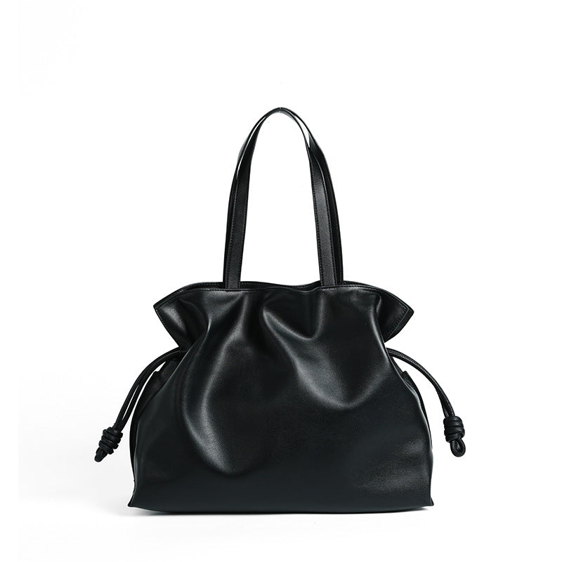 Genuine Cowhide Leather Tote Bag