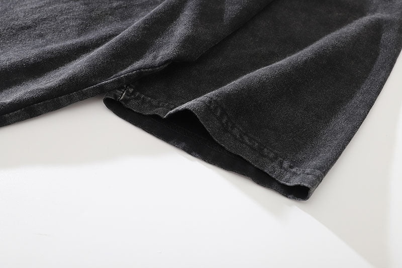 Oversized Vintage-Washed Graphic Tee