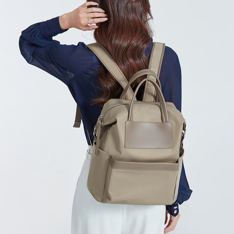 Oxford Travel Convertible Backpack Tote for Women
