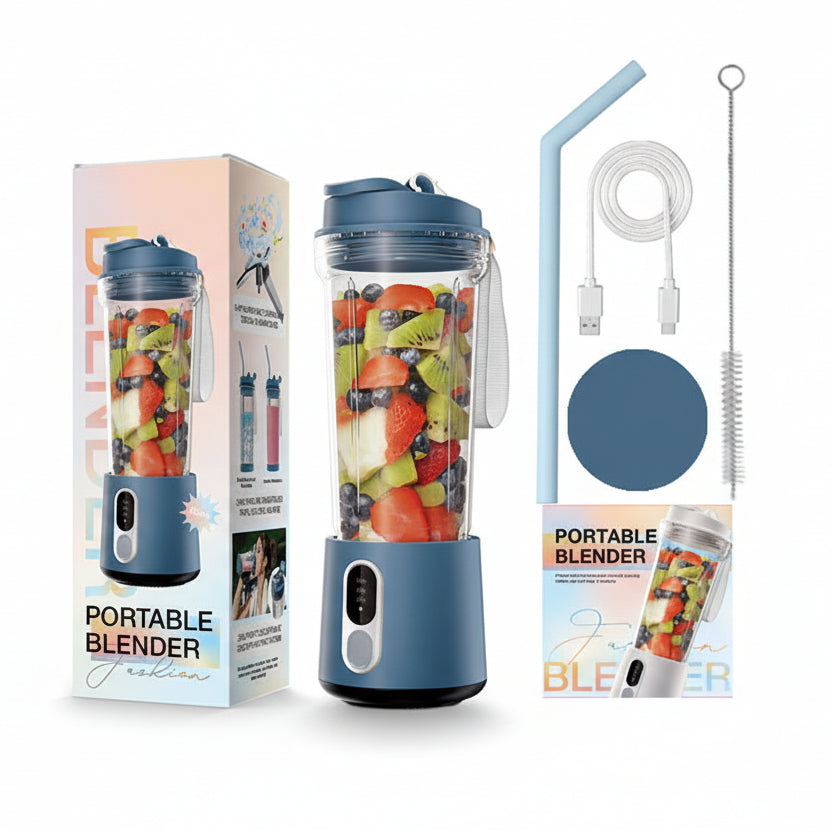 Portable Electric Juicer Blender – USB Rechargeable