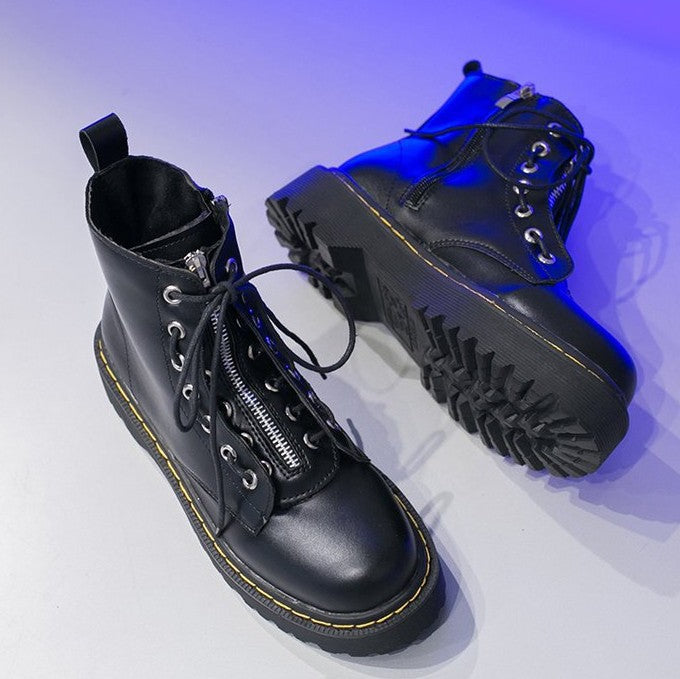 Women's Platform Combat Boots