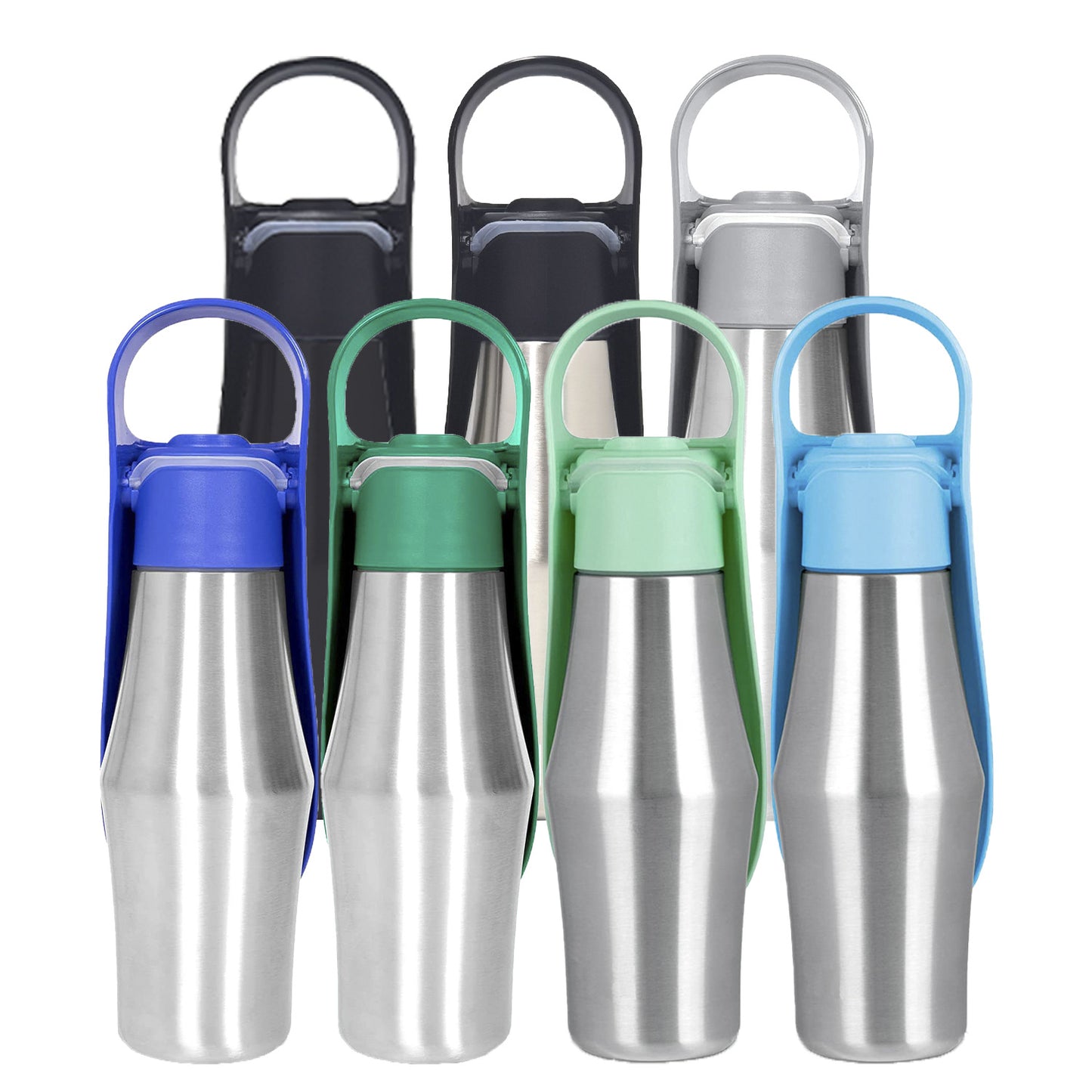 750ml Portable Stainless Steel Dog Water Bottle