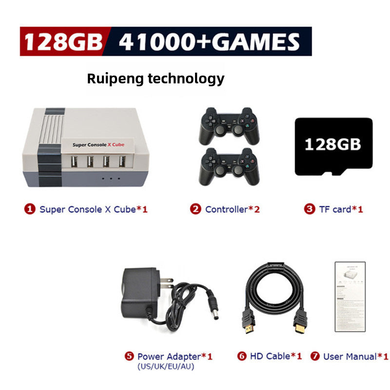 Super Console X Cube Built-In 50,000+ Games, Supports 50+ Emulators