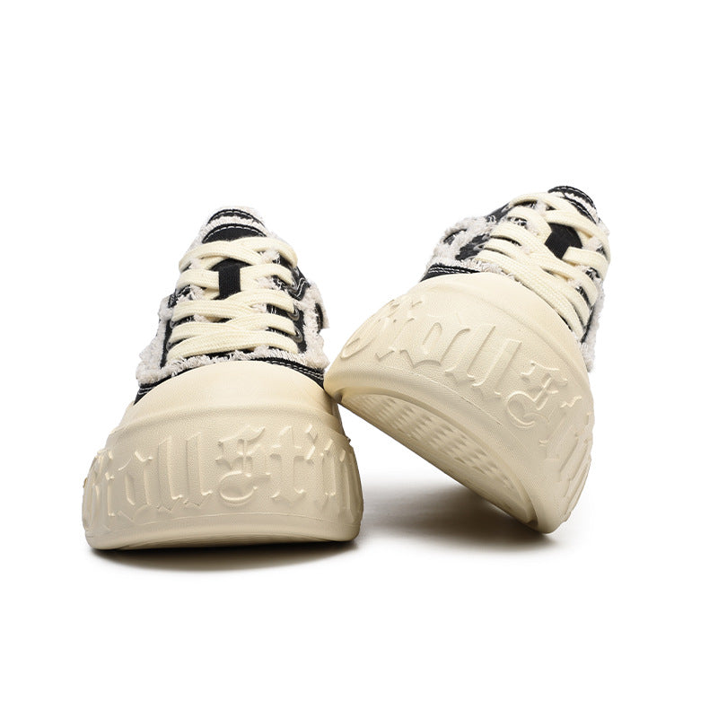 Gothic Canvas Platform Sneakers