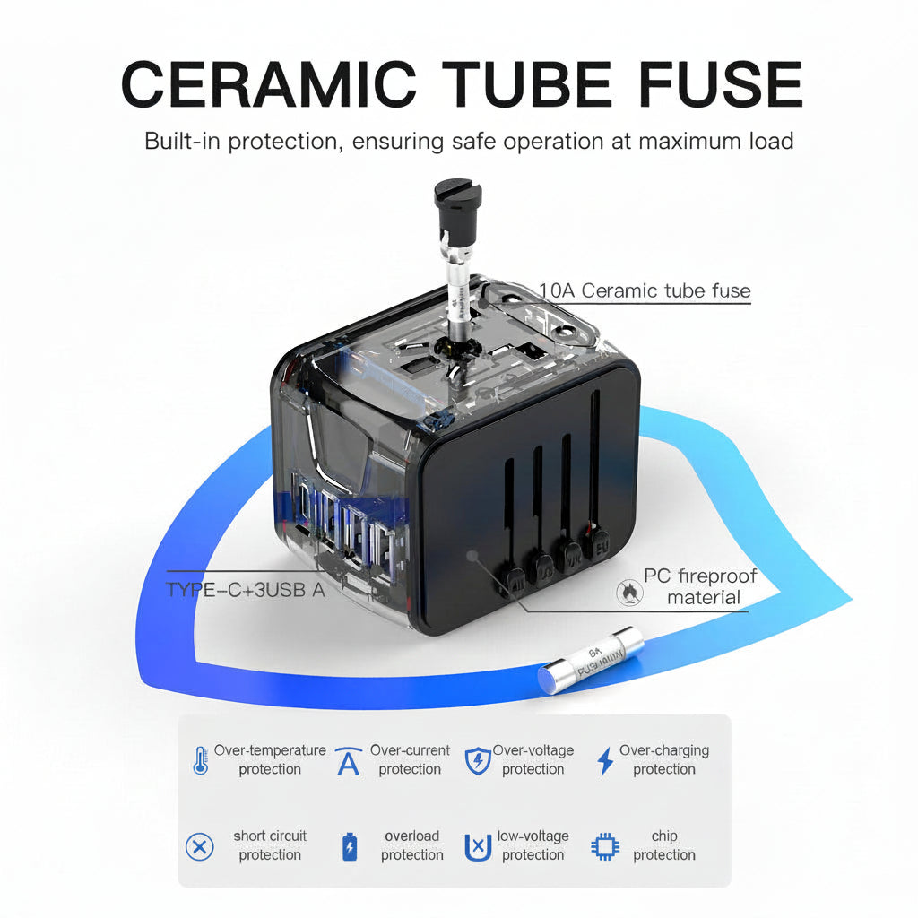 Universal International Travel Power Adapter