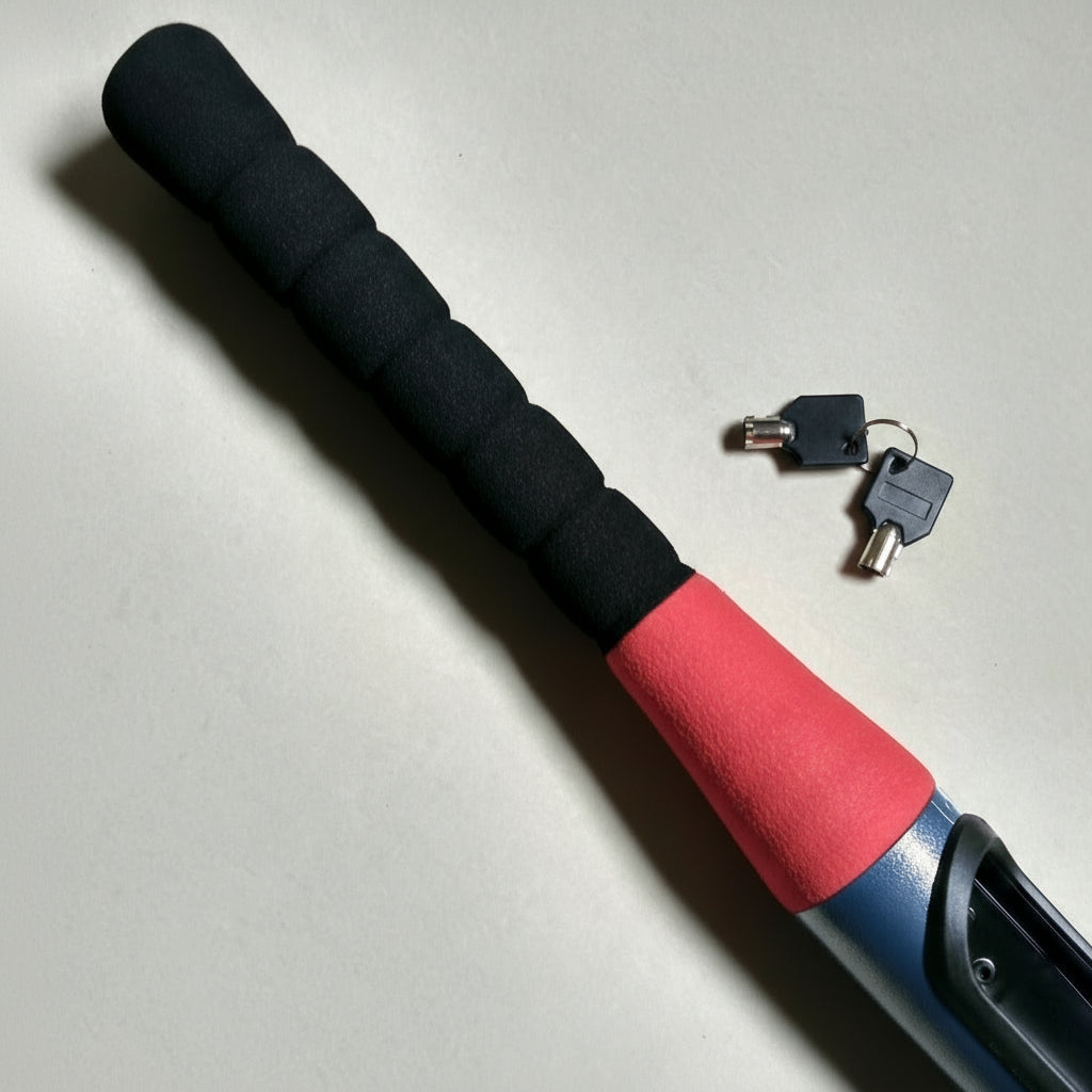 Baseball Bat-Shaped Anti-Theft Steering Wheel Lock