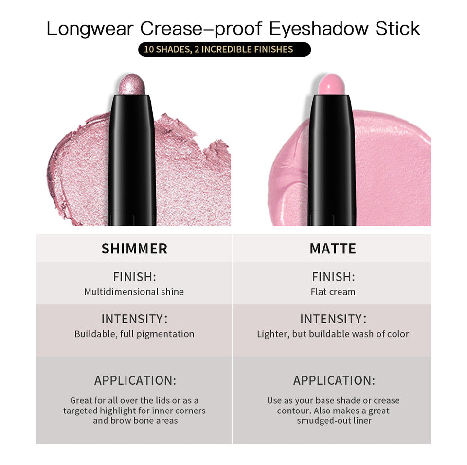 Lakerain Longwear Crease-Proof & Waterproof Eyeshadow Stick