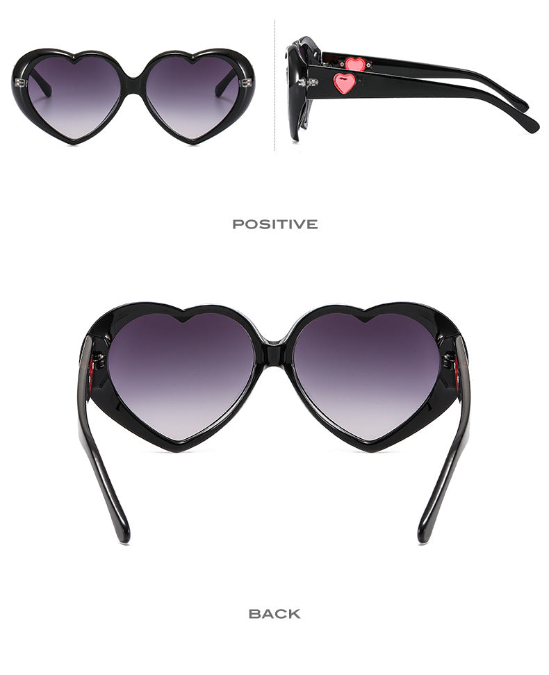 Cat-Eye Heart Shaped Sunglasses