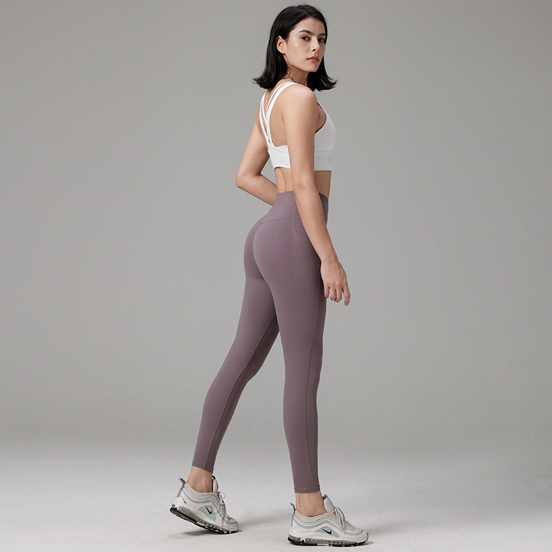 High-Waisted Leggings with Side Pocket