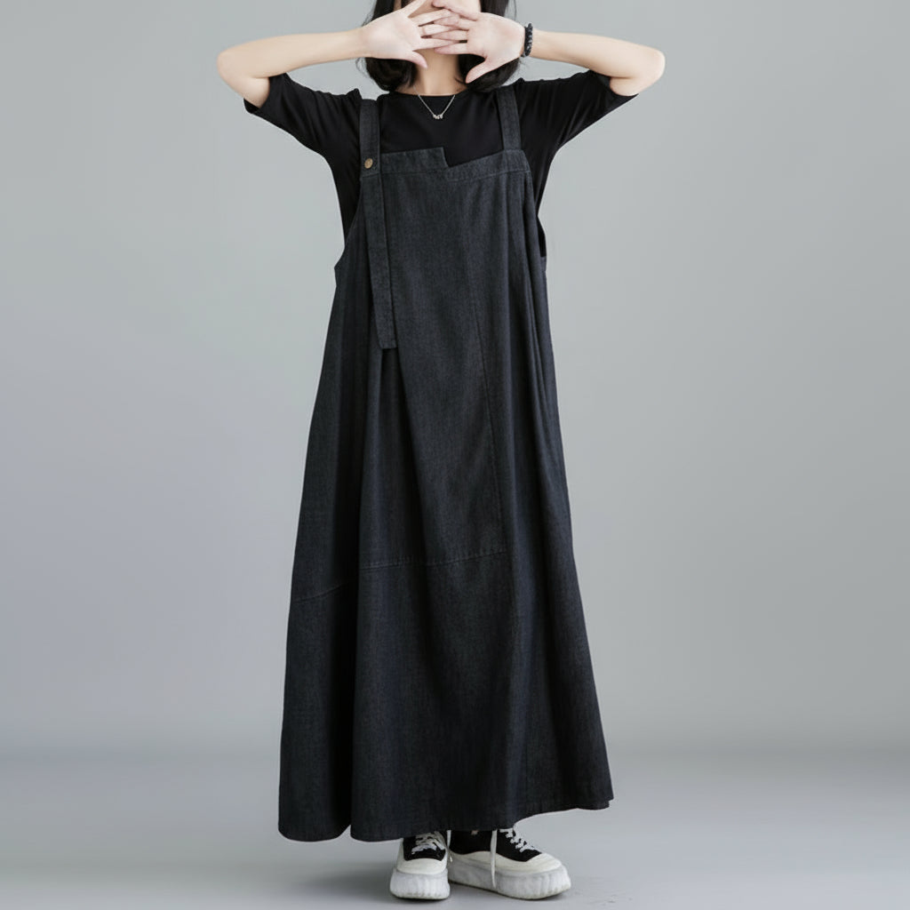 Loose Denim  Jumper Dress