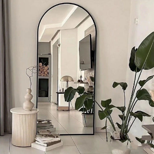 Arched Full Length Floor Mirror