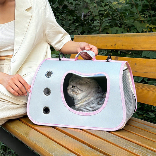 Pet Space Capsule Cat Bag, Portable & Foldable Pet Carrier