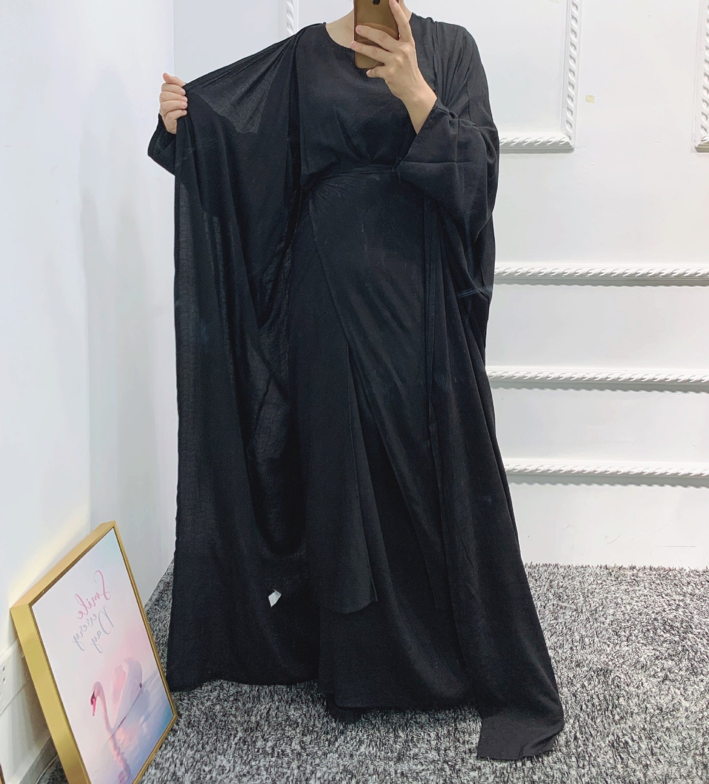 3-Piece Abaya Set