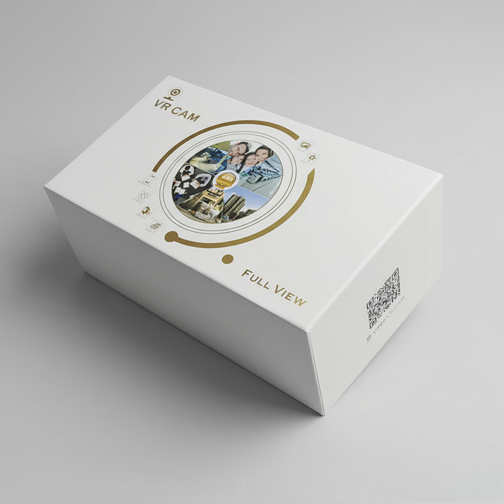 360° Wi-Fi Smart Light Bulb Security Camera with IR Night Vision, Motion detection and Two-Way Audio