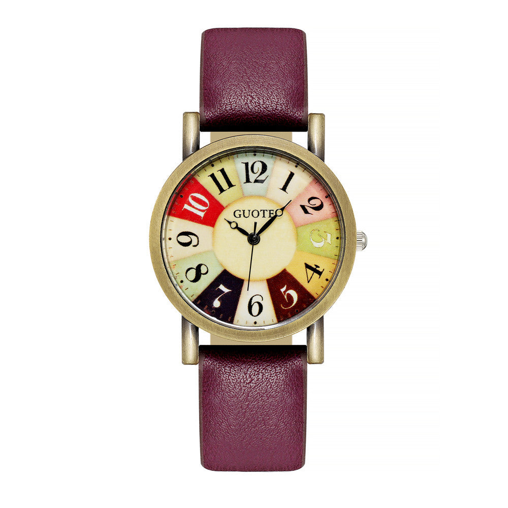 Retro Style Quartz Watch for Women