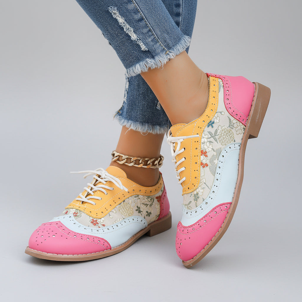 Women's Colorful Oxford Shoes