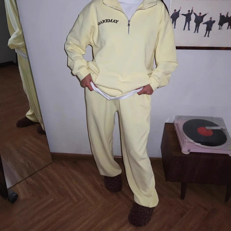 2-Piece Oversized Sweatshirt and Jogger Pants