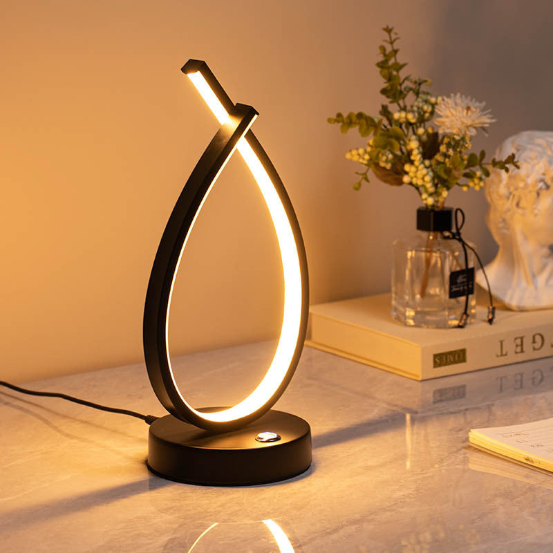 LED Decorative Atmosphere Table Lamp with On/Off Touch Switch