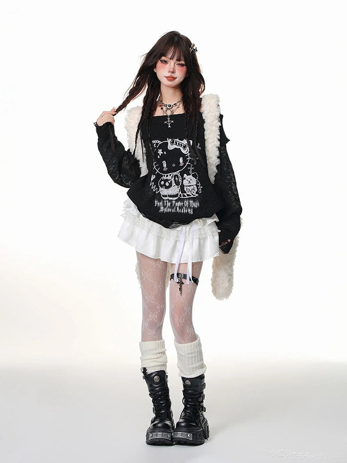 Genuine Leather Gothic Platform Combat Boots – Unisex