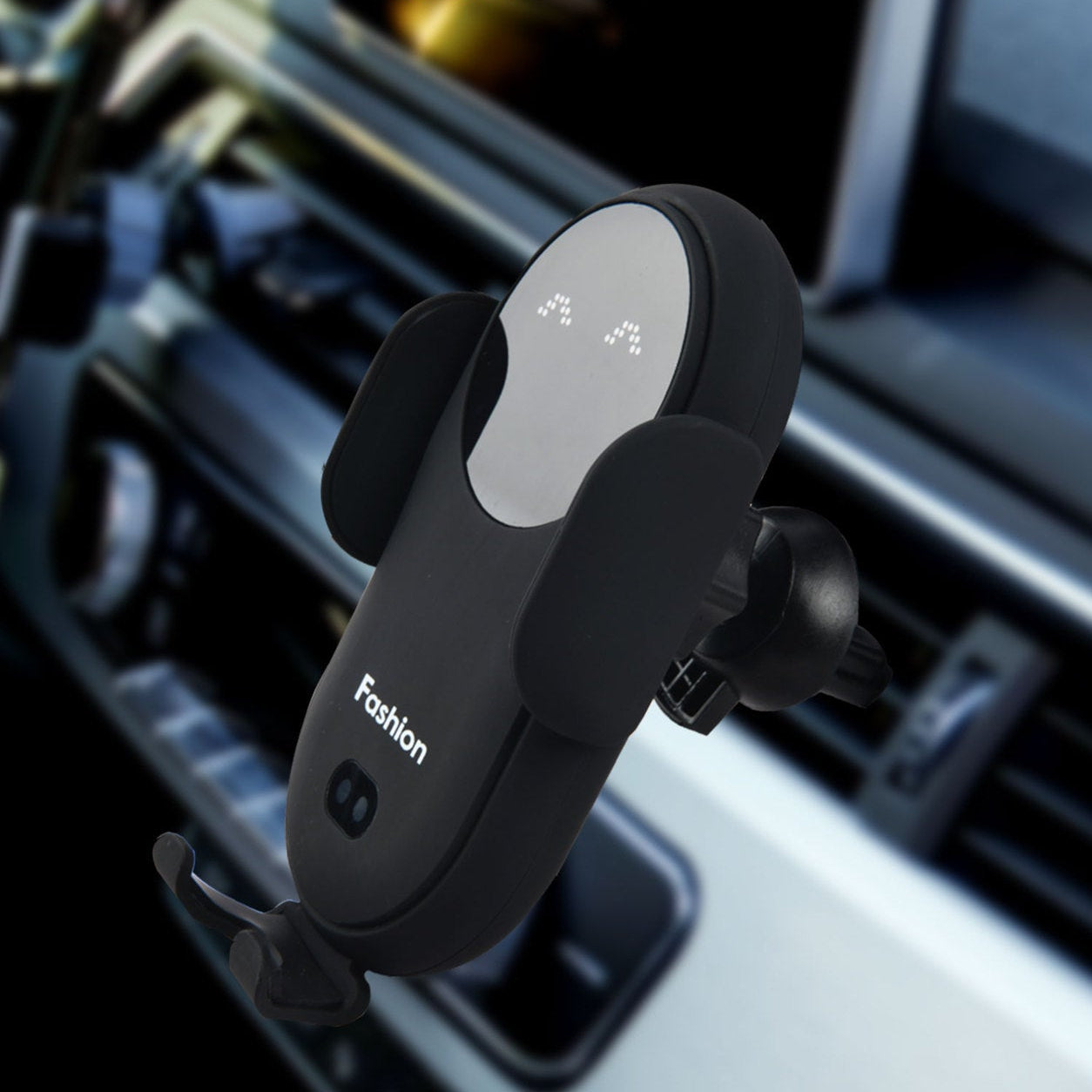 15W S11+ Fast Charging Smart Infrared Sensor Wireless Car Phone Mount