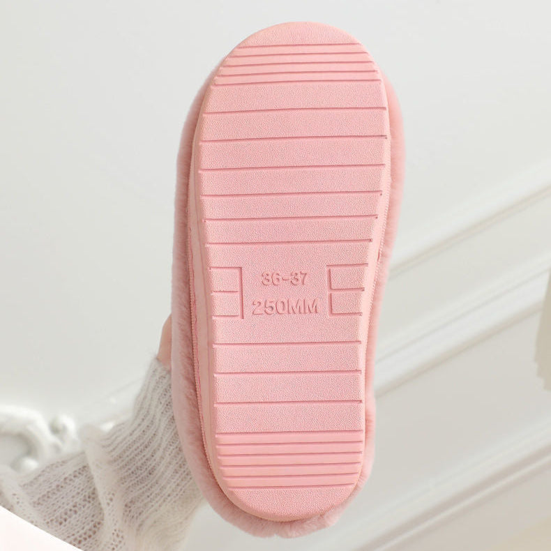 Fluffy Bunny Slippers
