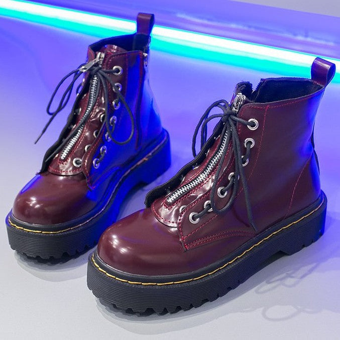 Women's Platform Combat Boots