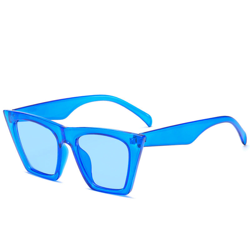 Cat-Eye Oversized Sunglasses