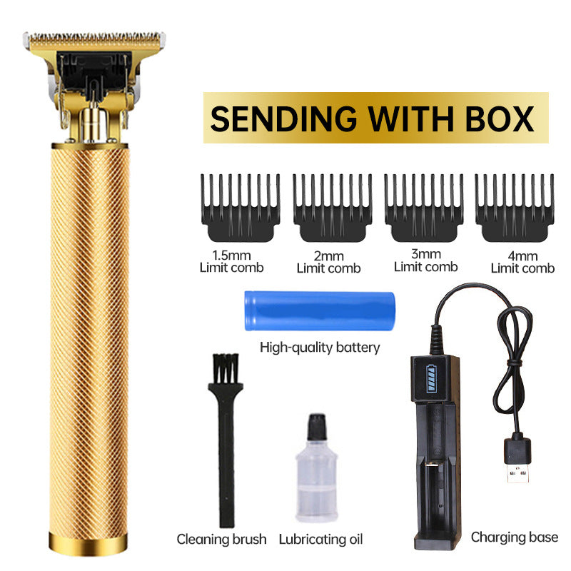 Professional Cordless Hair Clippers with LED Display