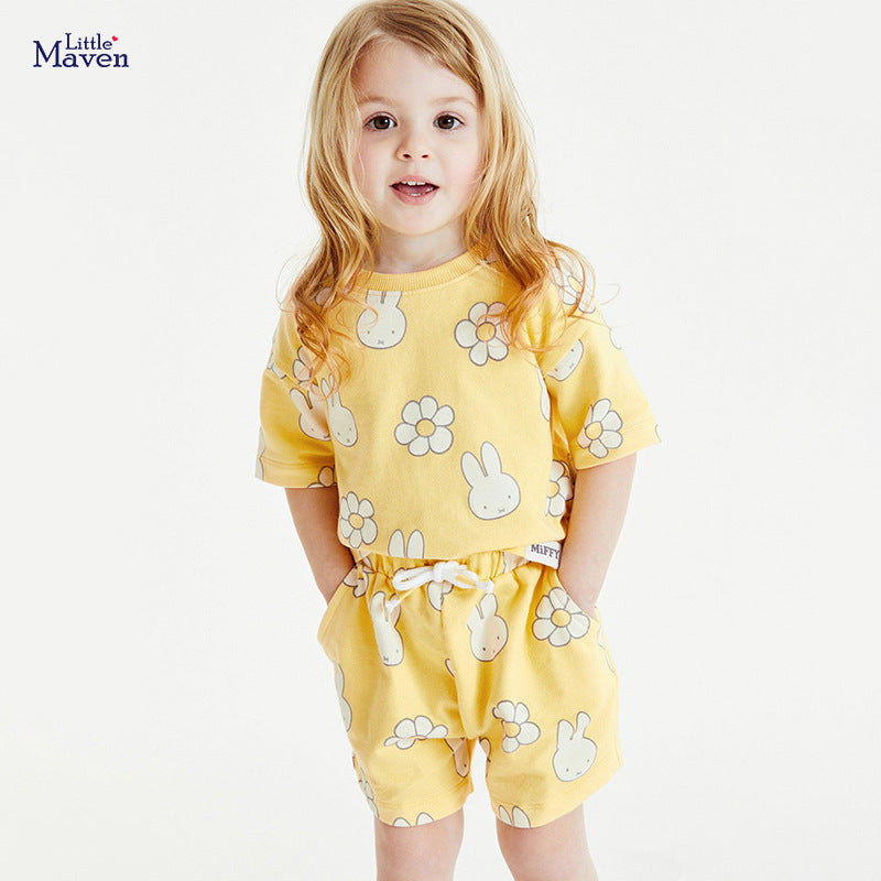 Two-Piece Miffy Tee and Shorts Set