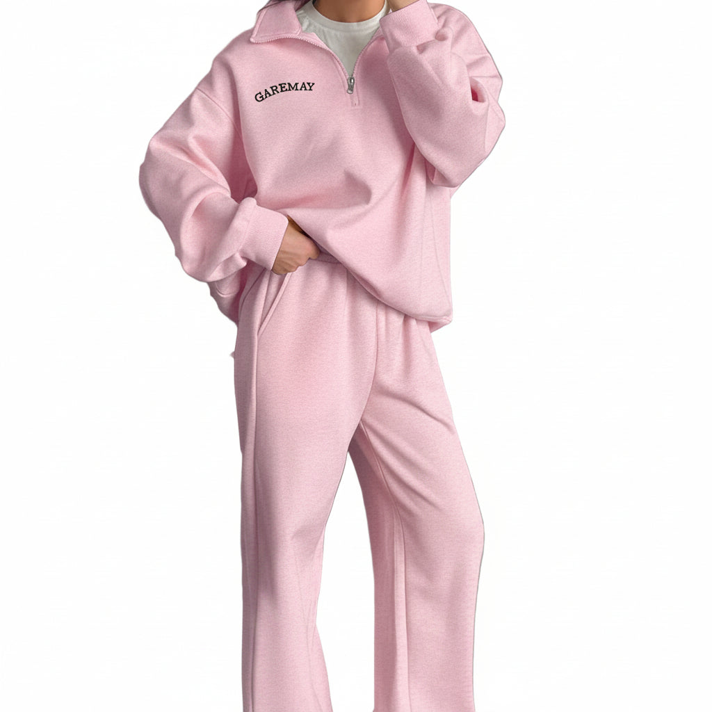 2-Piece Oversized Sweatshirt and Jogger Pants