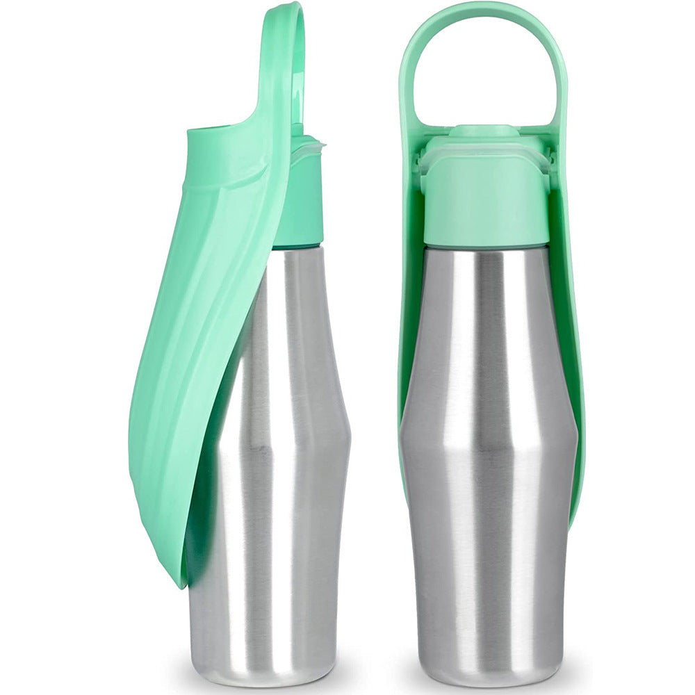 750ml Portable Stainless Steel Dog Water Bottle