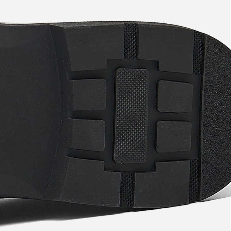 Men's Leather Brogue Derby Shoes