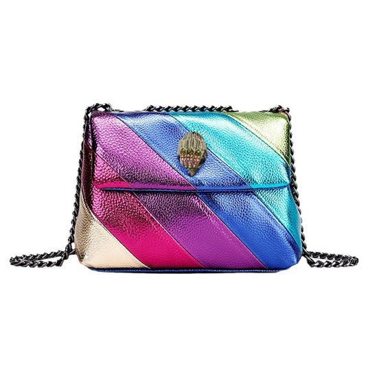 Luxury Contrasting Color Handbag
